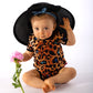 SHORT SLEEVE LEO VS TIGER BABY BODYSUIT