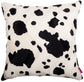 Cushion Safari Black Cow