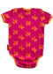 Short sleeve goldfish baby bodysuit