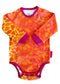 LONG SLEEVE BABYSUIT APOLLO FUCHSIA BABY BODYSUIT